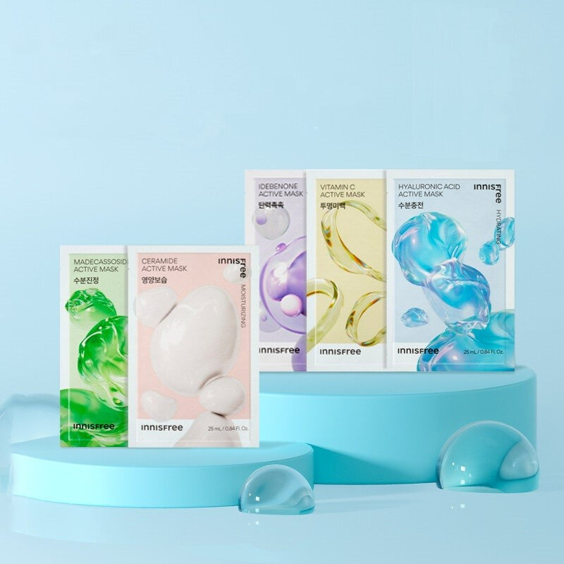 INNISFREE : K-beauty Jeju naturelle thé vert volcanic Bija - Ma Petite Corée