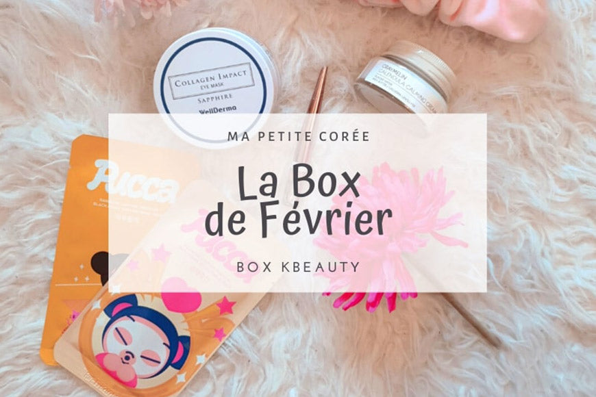 BOX KBEAUTY : LA BOX DE FEVRIER