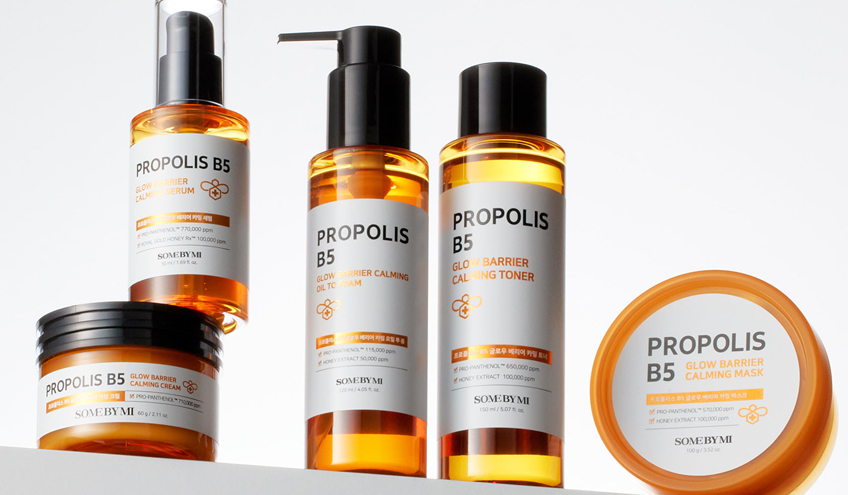 Produits SOME BY MI Propolis B5 pour une peau parfaite, votre passage obligé pour une routine de soins radiants.
