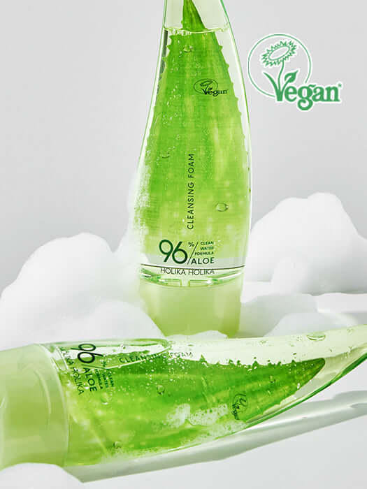 Holika Holika Aloe Clean Water Formula 96% Cleansing Foam 150ml