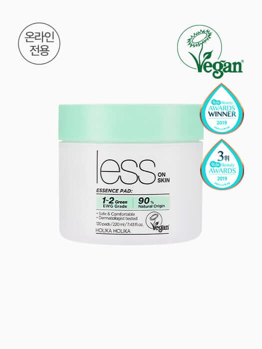 Holika Holika Less On Skin Essence Pad 120 Sheets