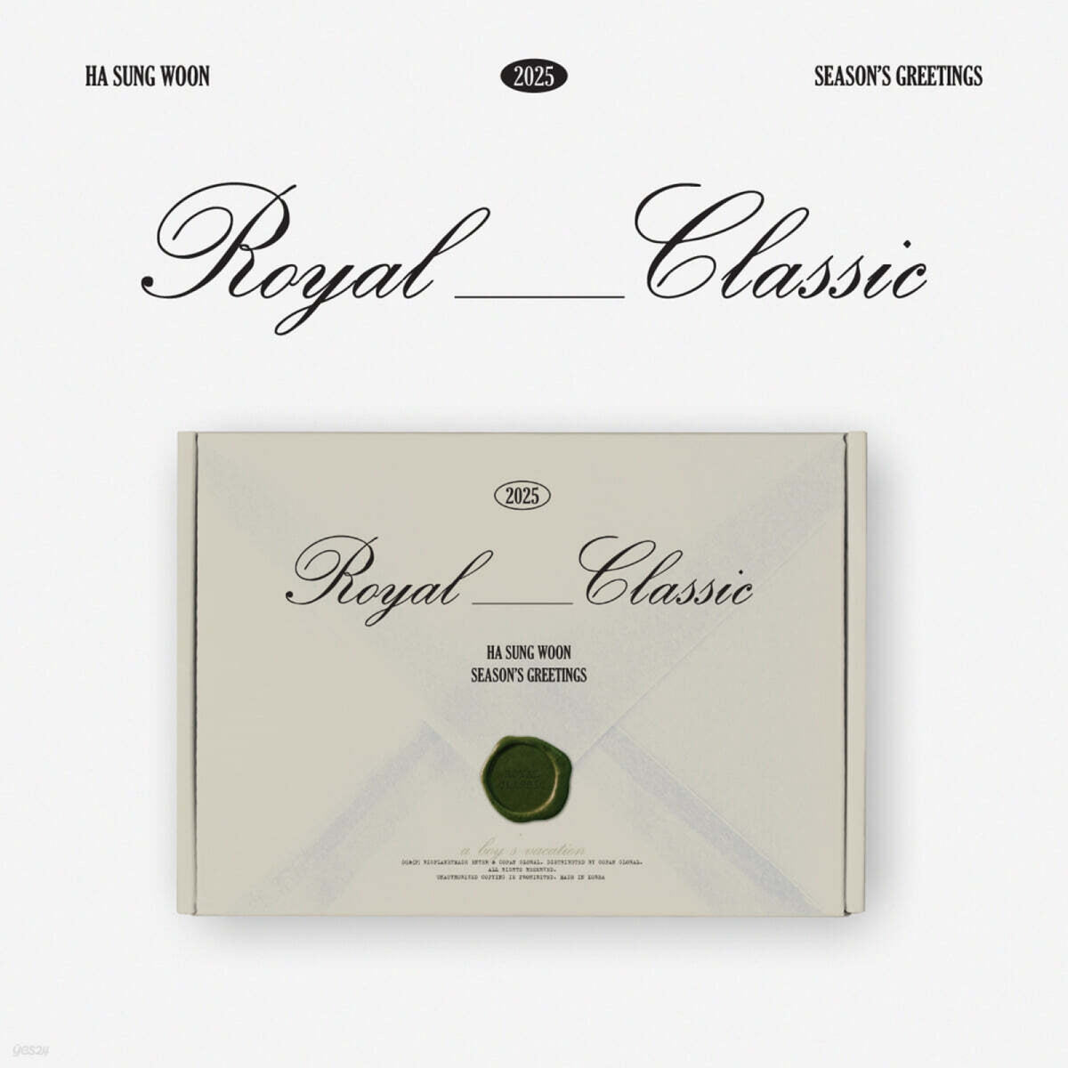 Ha Sung Woon Ha Sung Woon - 2025 Season's Greeting - Royal Classic