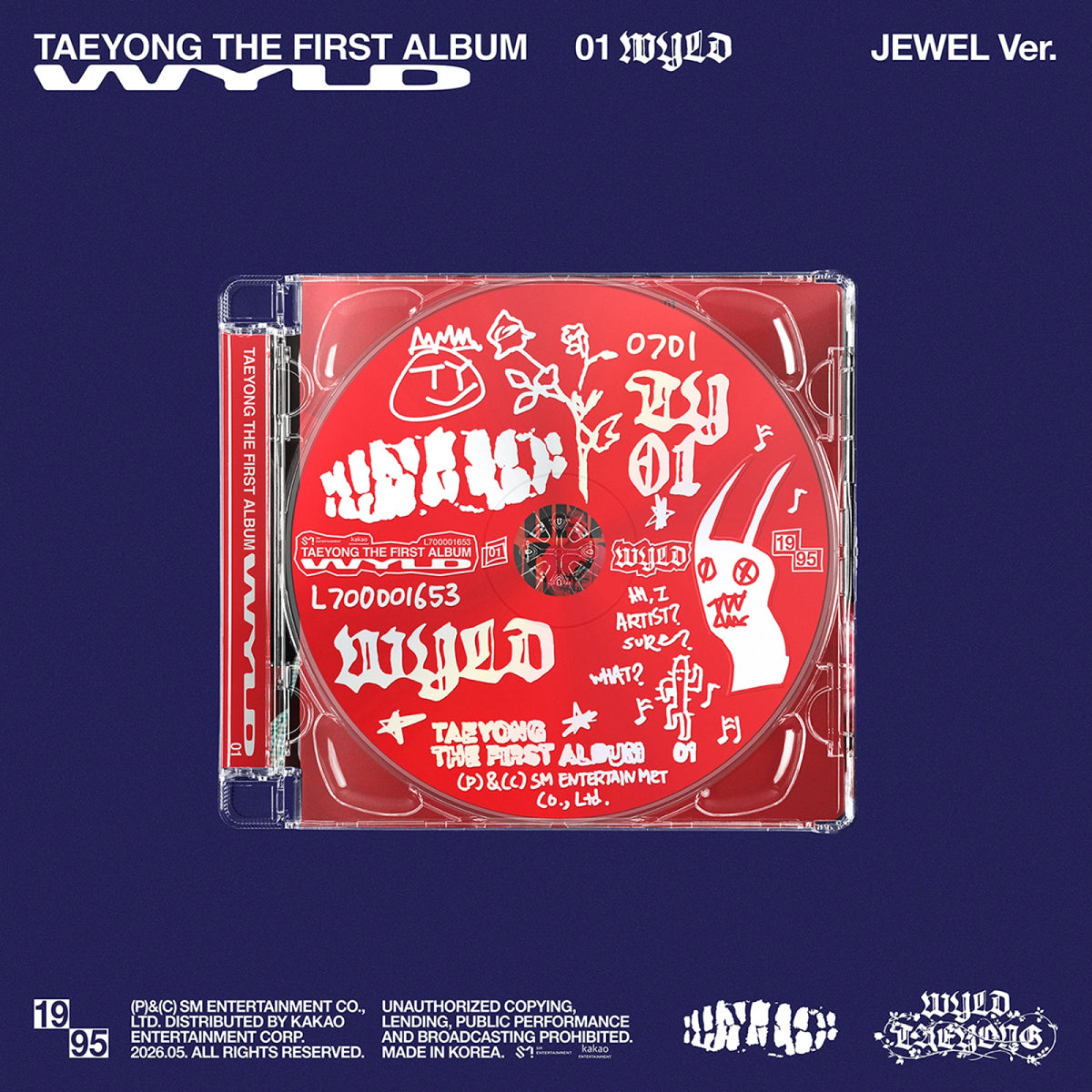 Taeyong Taeyong - WYLD - Jewel Case Ver. - Album Régulier