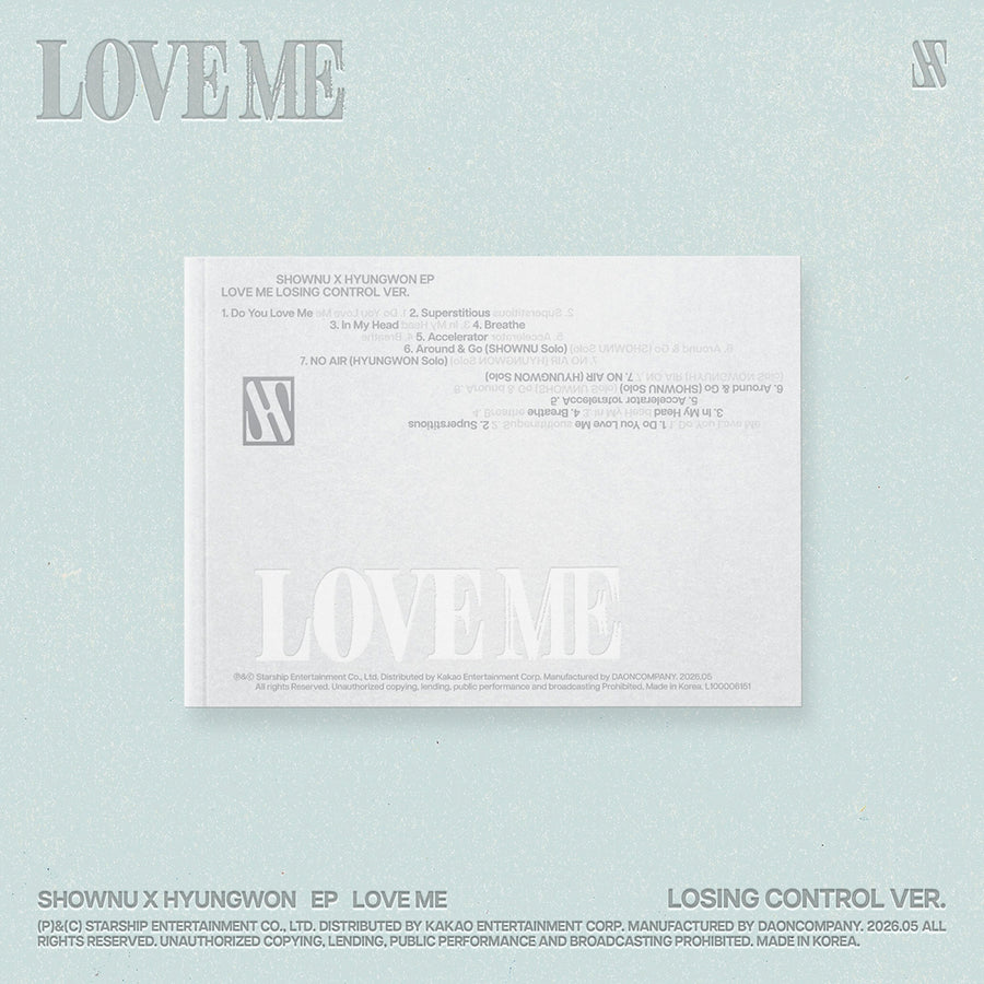 Shownu X Hyungwon - Love Me - Losing Control Ver. - EP Album