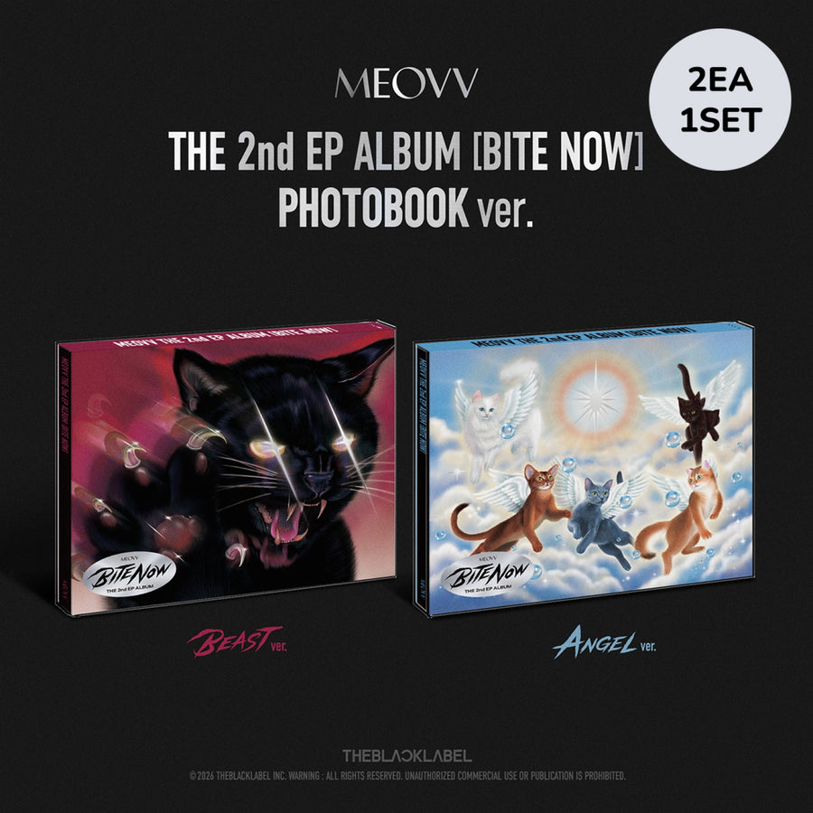 MEOVV - BITE NOW - Photobook Ver. - EP Album (Set de 2 Albums)