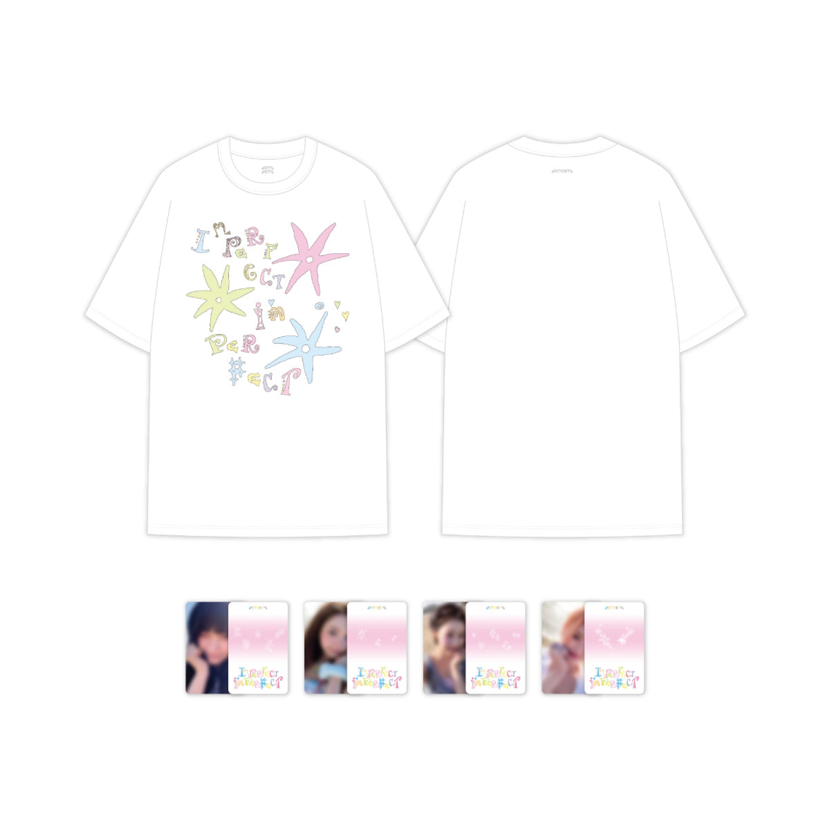 FIFTY FIFTY FIFTY FIFTY - T-shirt 02 - 4th Mini Album Imperfect-I'mperfect POP UP