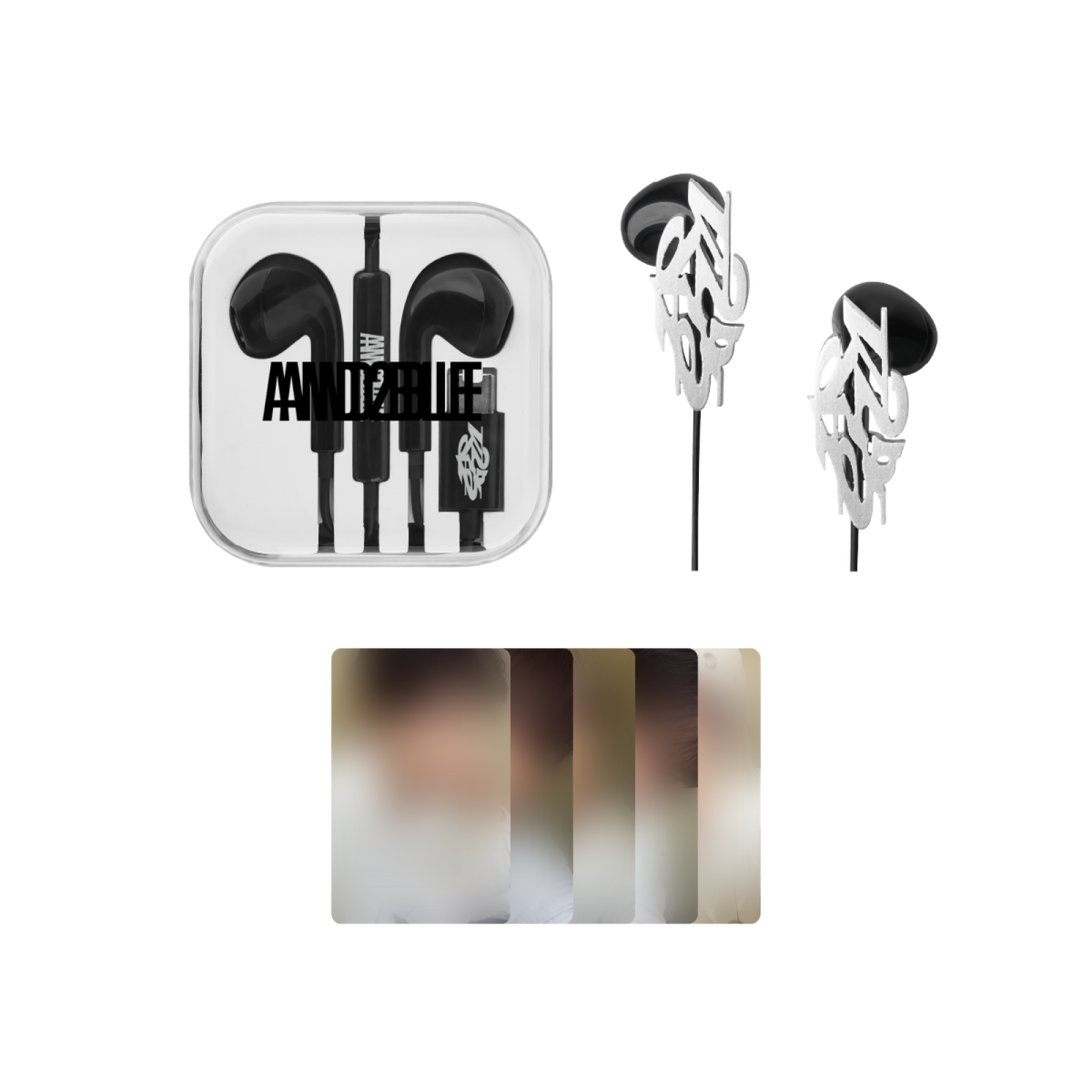 AND2BLE AND2BLE - Earphone Parts Set - Sequence 01: Curiosity - POP-UP Official MD