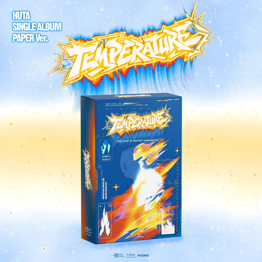 HUTA - TEMPERATURE - Paper Ver. - Single Album
