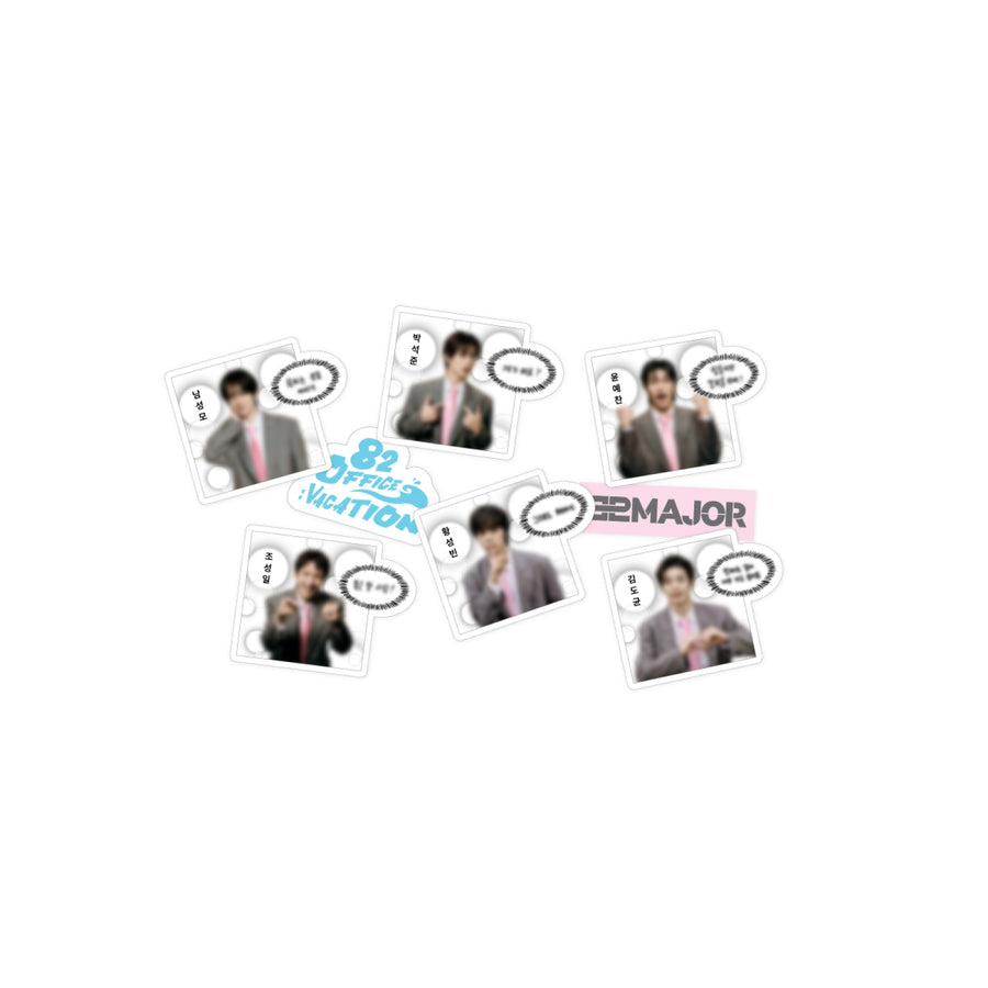 82MAJOR - Sticker Set - 2026 Fan-Concert 82 Office : Vacation - Official MD