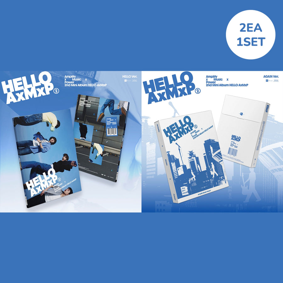 AxMxP - HELLO AxMxP - HELLO Ver. / AGAIN Ver. - Mini Album (Set de 2 Albums)