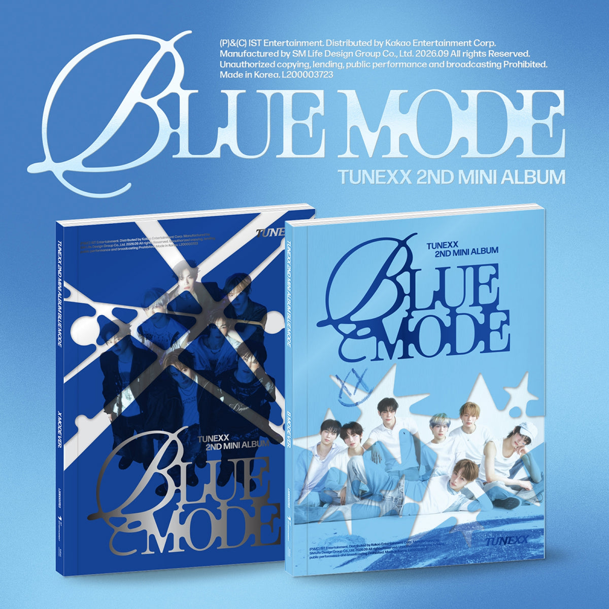 TUNEXX TUNEXX - BLUE MODE - B Mode / X Mode Ver. - Mini Album