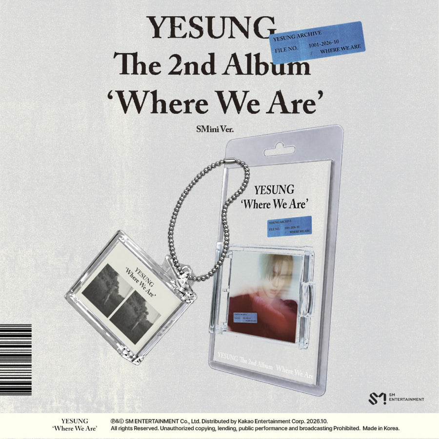 Yesung - Where We Are - Regular Album 2 (SMini Ver.)