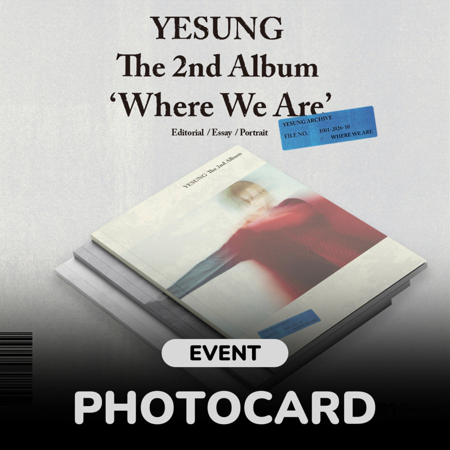 Yesung - Where We Are - Photobook Ver. - 2ème Album Régulier