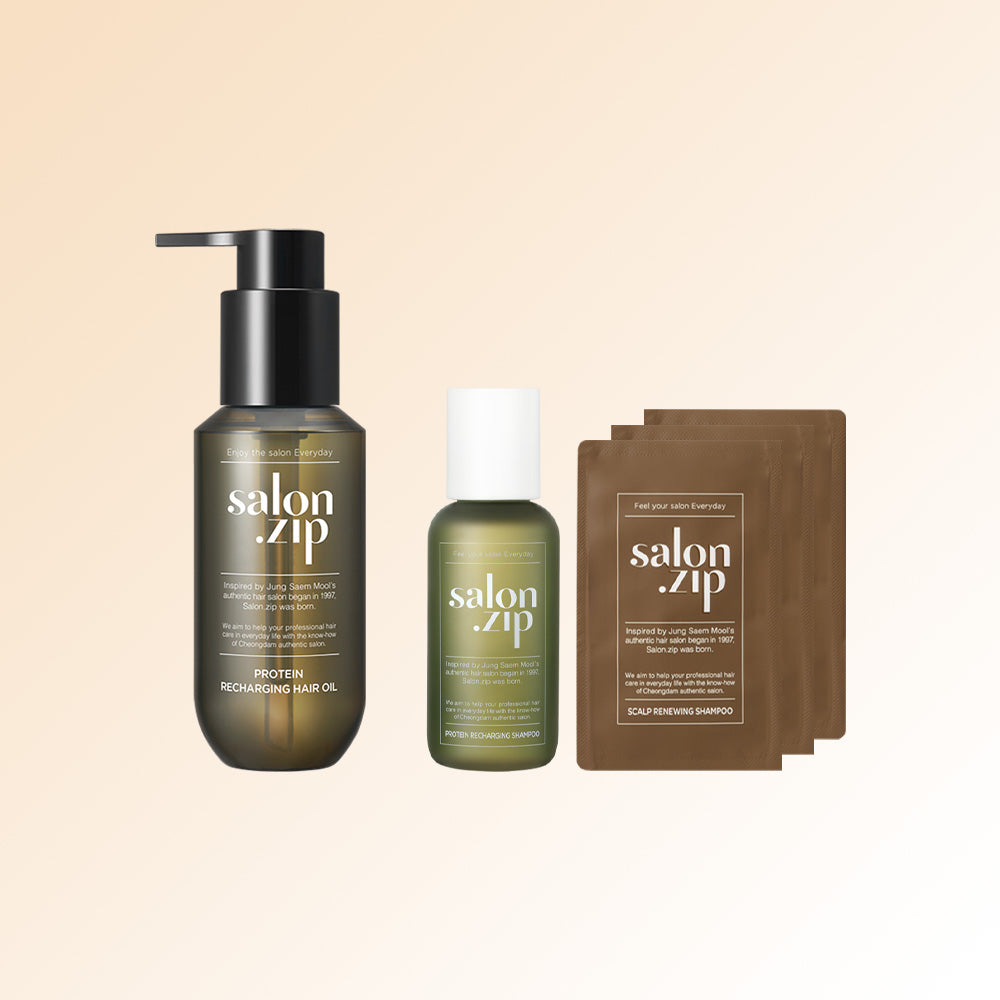 JUNG SAEM MOOL Salon Zip Protein Recharging Hair Oil - huile capillaire coréen