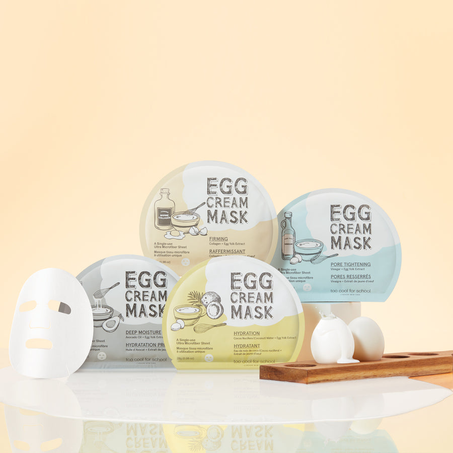 TOO COOL FOR SCHOOL Egg Cream Mask