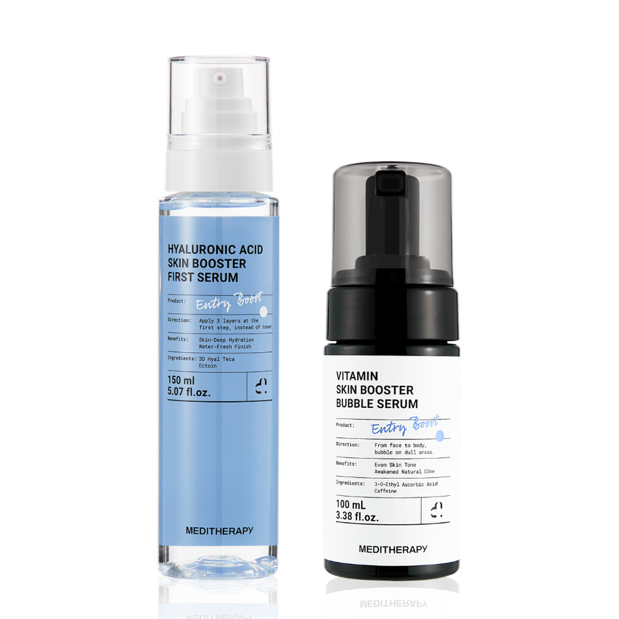 MEDITHERAPY Vitality Duo Hyaluronic Serum 150ml + Vitamin Bubble Serum 100ml