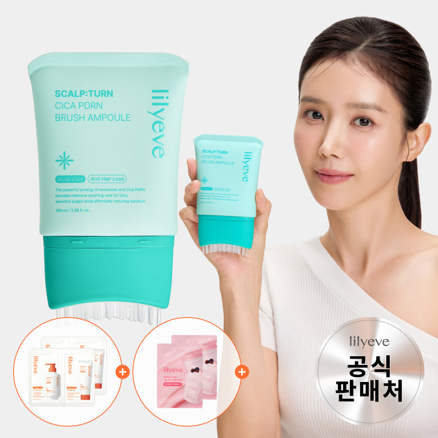 LILYEVE Scalpturn Cica PDRN Brush Ampoule
