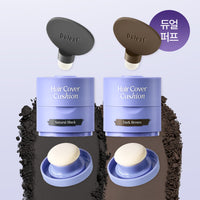 DALEAF Glam Dual Hairline Cover Cushion & Glam Styling Fixer 30ml Set - coffret cheveux coréen, vue 2