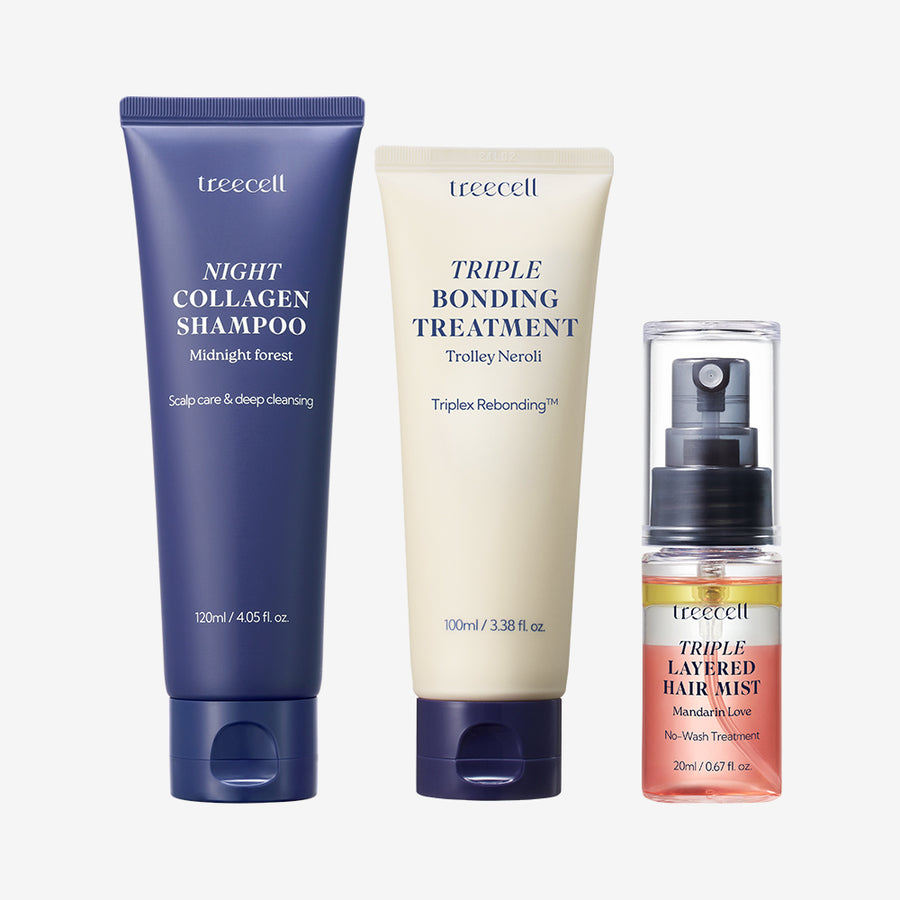 TREECELL Night Routine Trial 3-Piece Set