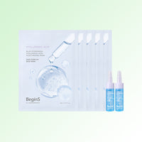 JUNG SAEM MOOL BeginS Blue Hydrangea Hyaluronic Acid Moisturizing Mask - masque en tissu coréen