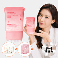 LILYEVE Growturn Pink Low Molecular Collagen Capsule Brush Ampoule - ampoule cuir chevelu coréenne