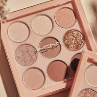 MQNY 1001 Tone-on-Tone Shadow Palette Pro 9 Nude Mood - palette fards à paupières coréen