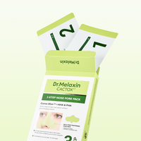 DR.MELAXIN Cactox 3-Step Nose Pack (3 Sheets) - patch nez coréen, vue 3