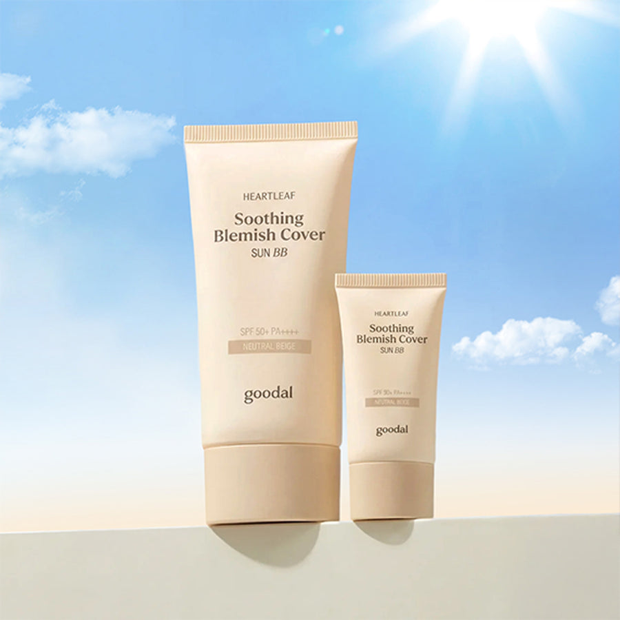 GOODAL Houttuynia Blemish Cover Sun BB Duo Set Neutral Beige