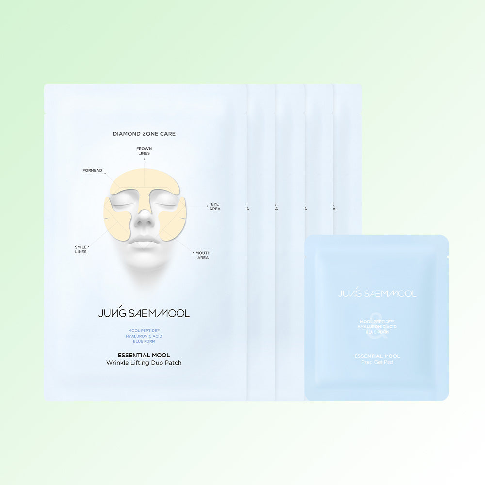 JUNG SAEM MOOL Essential Mool Wrinkle Lifting Duo Patch - patchs visage coréen