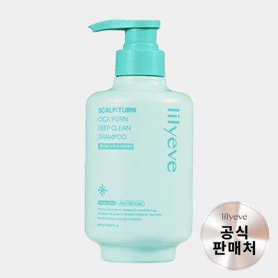 LILYEVE Scalpturn Cica PDRN Deep Clean Cooling Shampoo