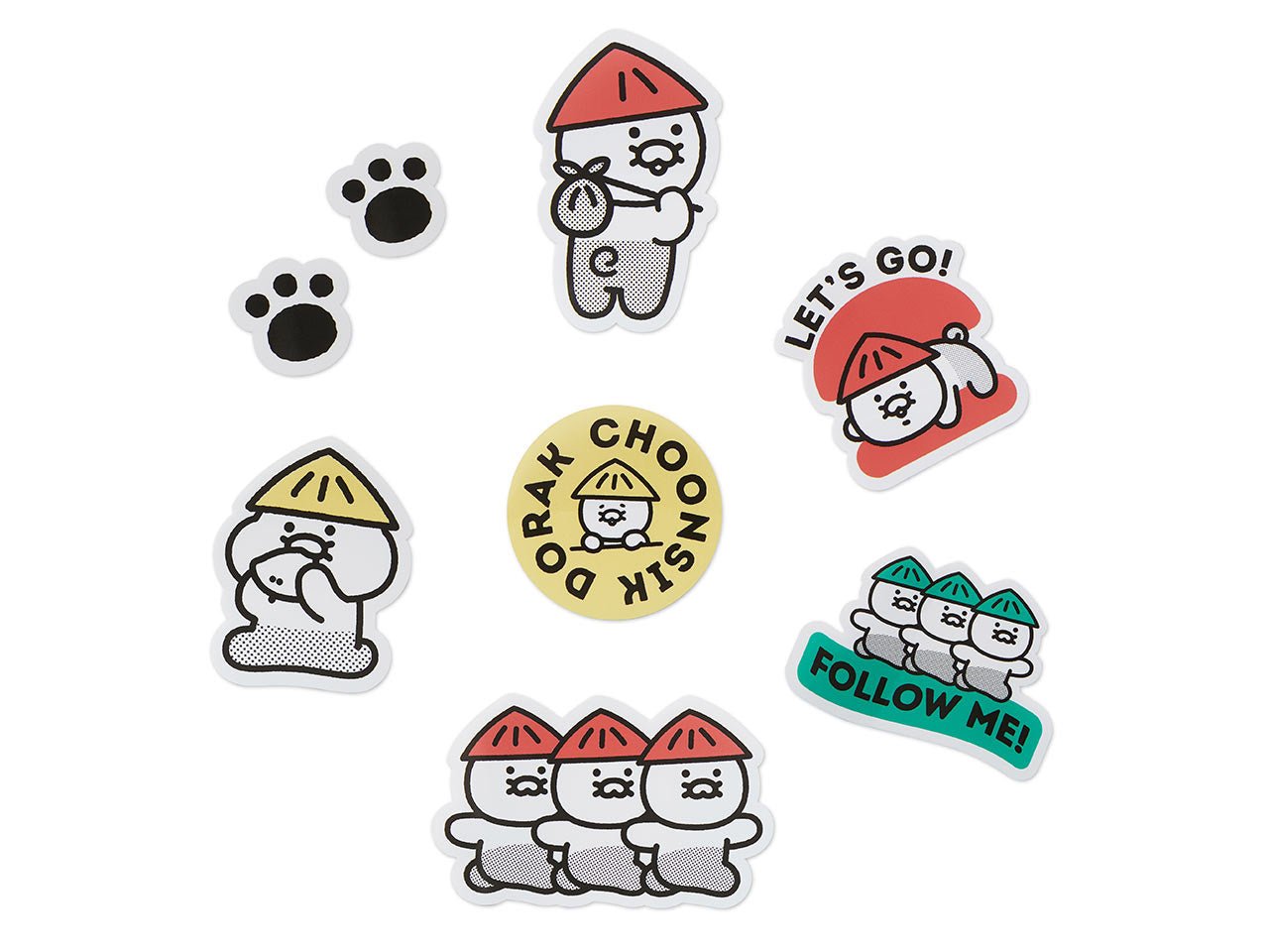 Stickers Deco Friends - Kakao Friends