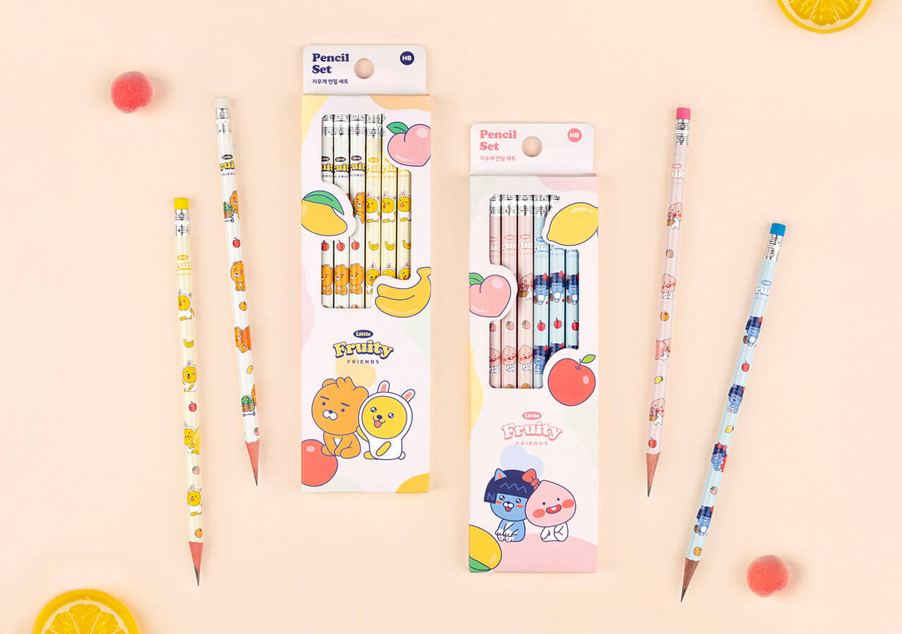 Set Set Crayons Petit Ryan - Kakao Friends