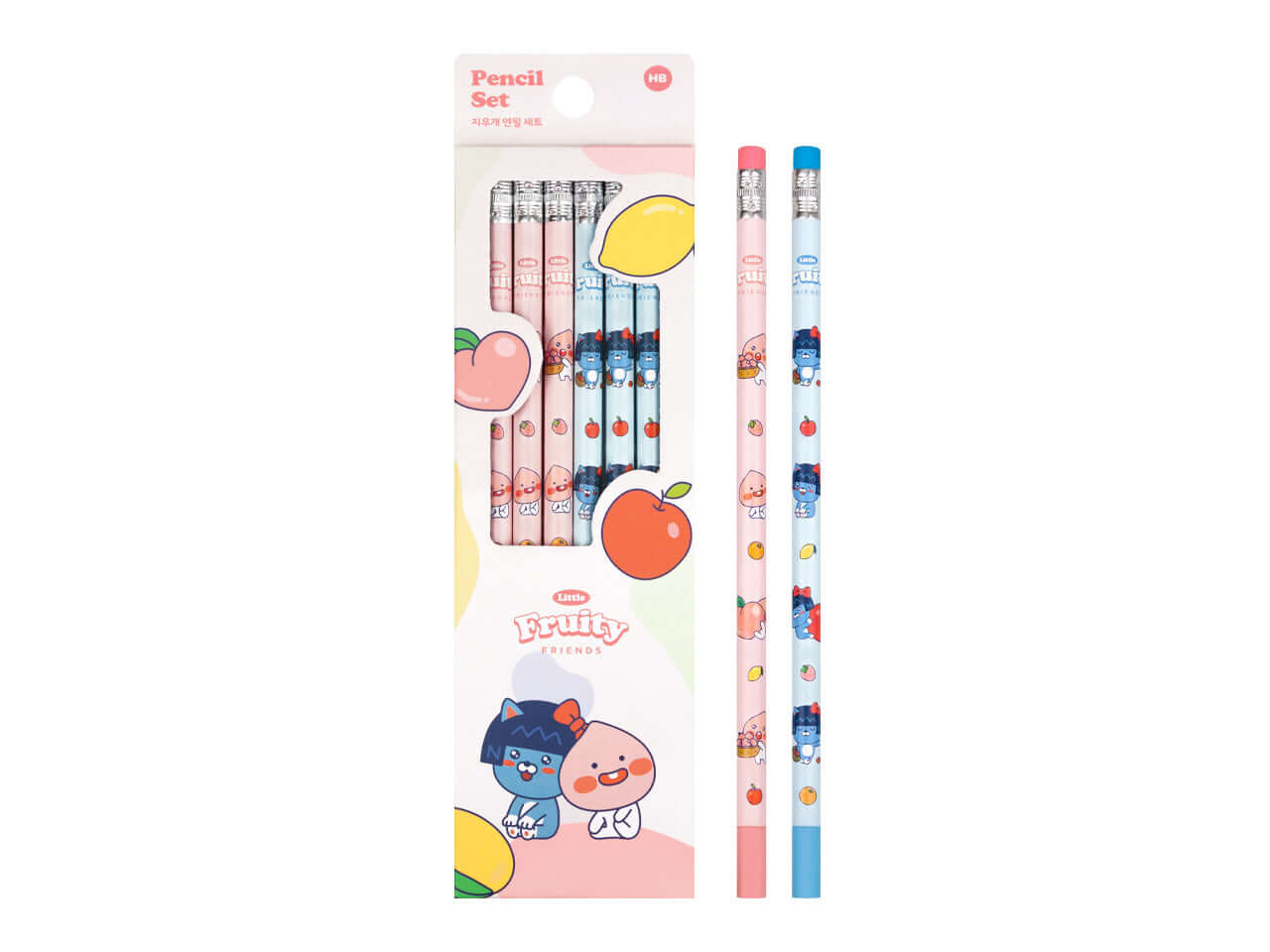 Set Set Crayons Petite Apeach - Kakao Friends