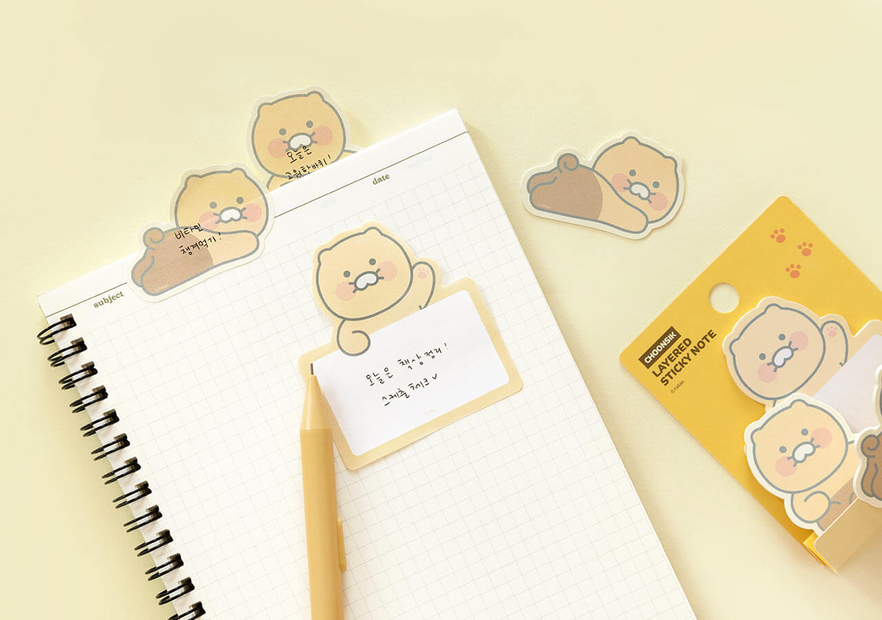 Notes Adhesives Chunsik - Kakao Friends