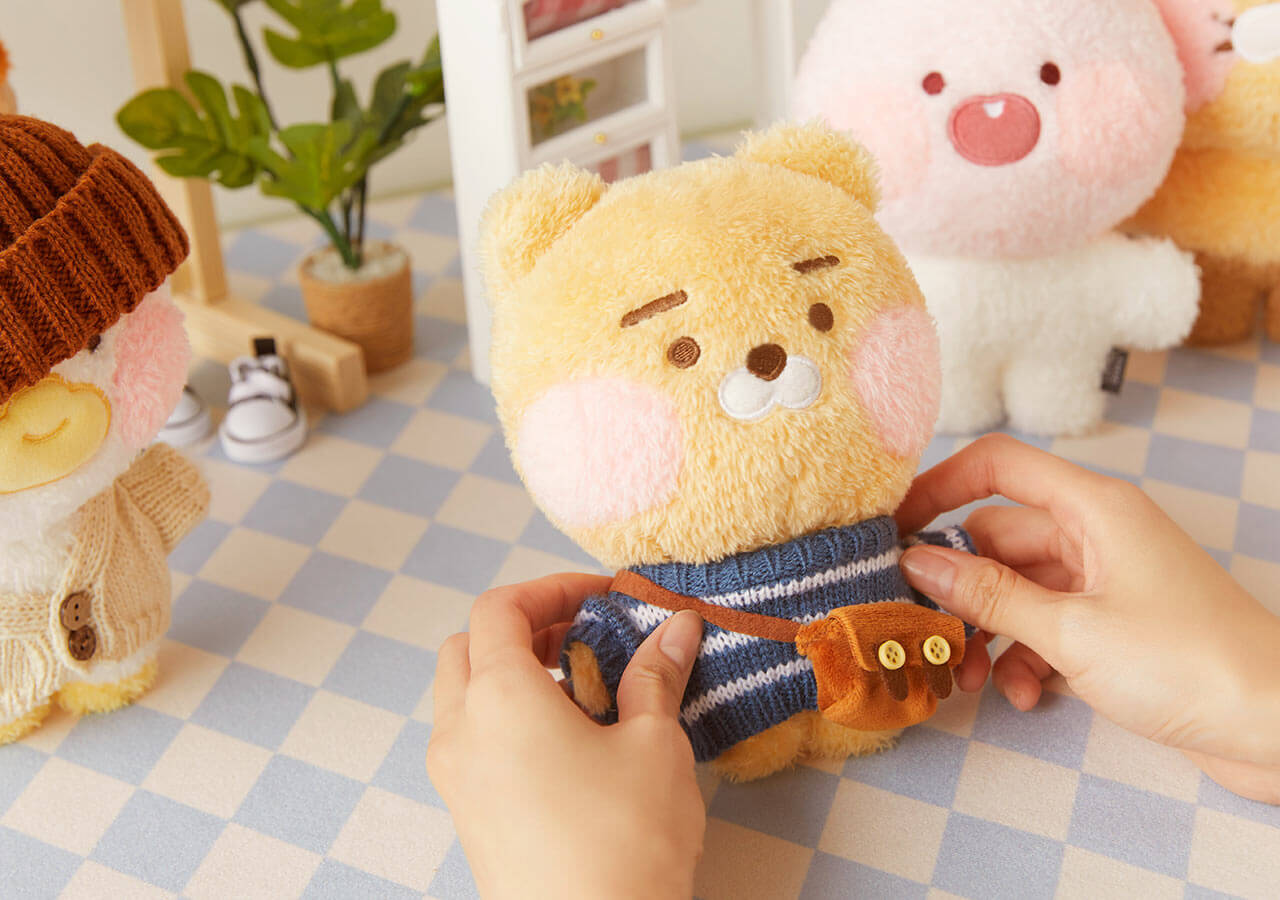 Set Peluche Poslin Friends - Kakao Friends