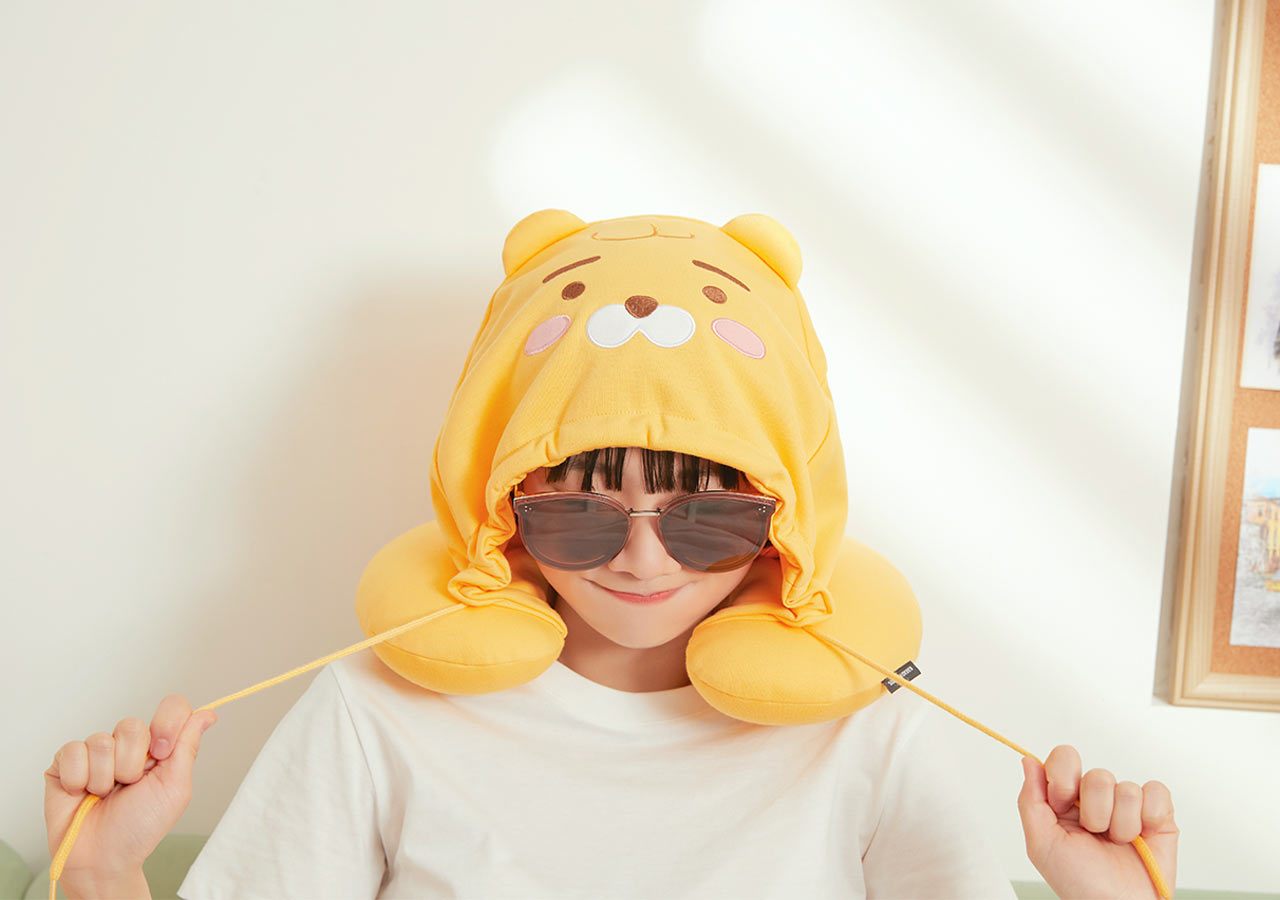 Oreiller Cou Capuche Petit Ryan - Kakao Friends