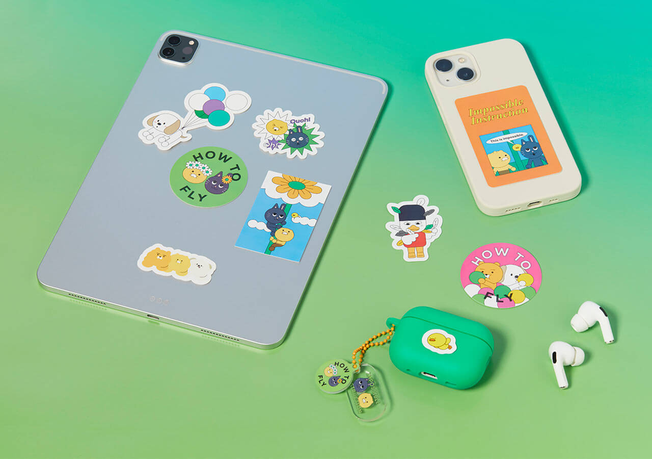 Pack Stickers Friends - Kakao Friends