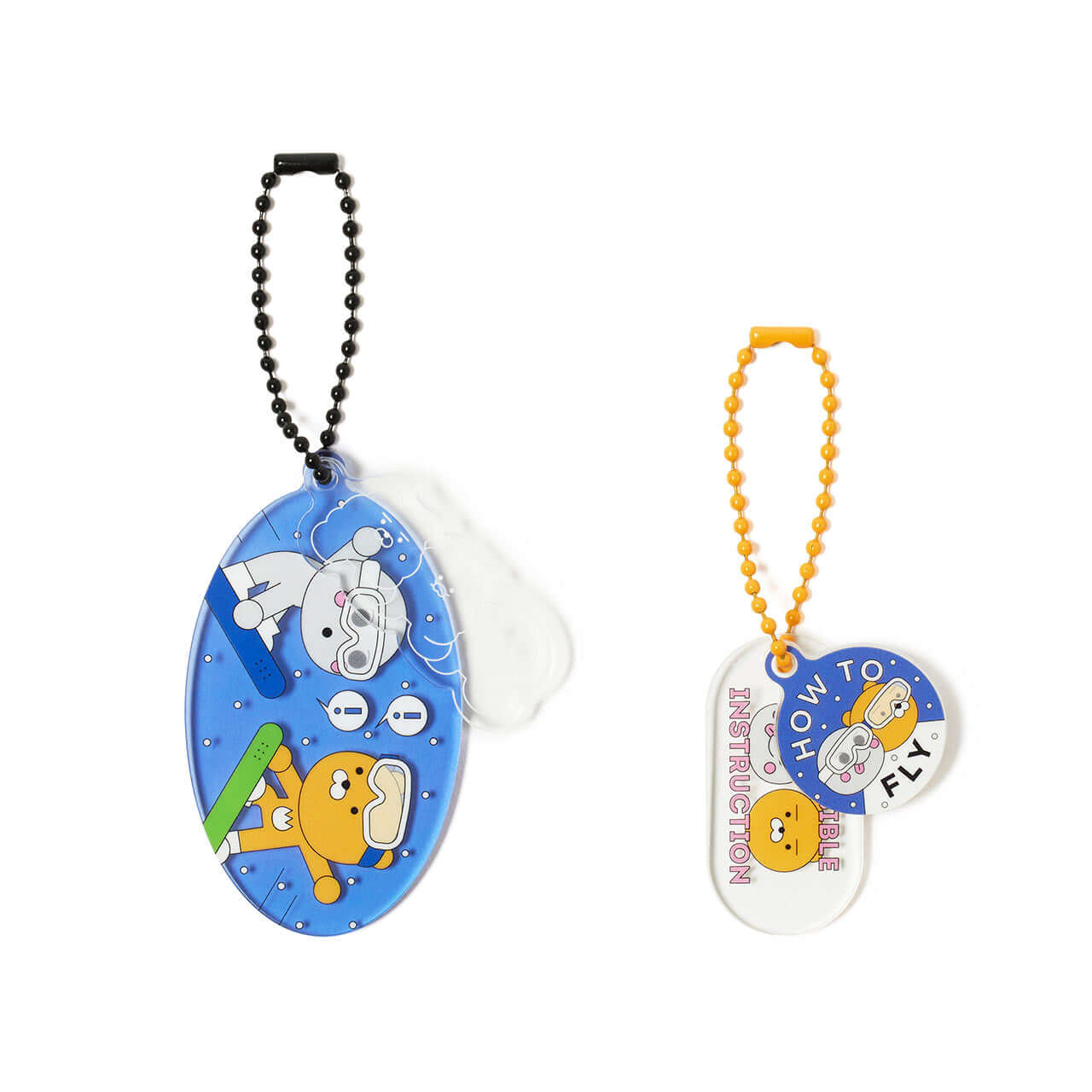 Porte-cles Acrylique Friends - Kakao Friends