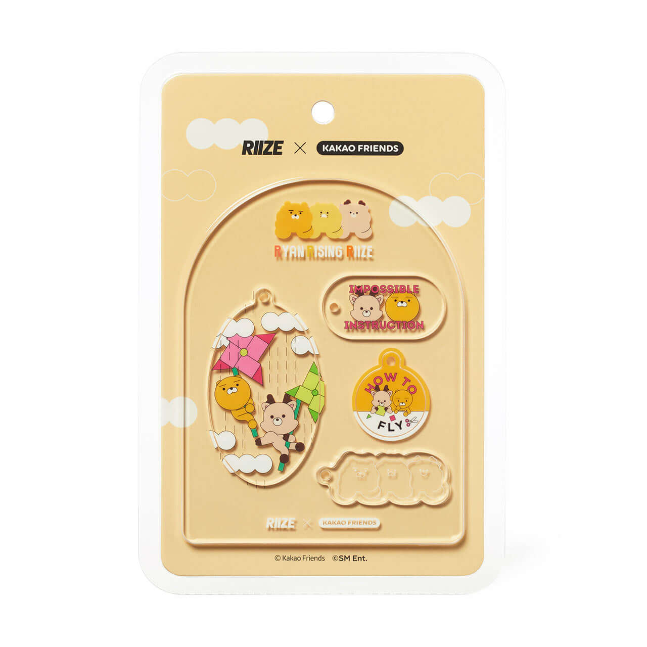 Porte-cles Acrylique Friends - Kakao Friends