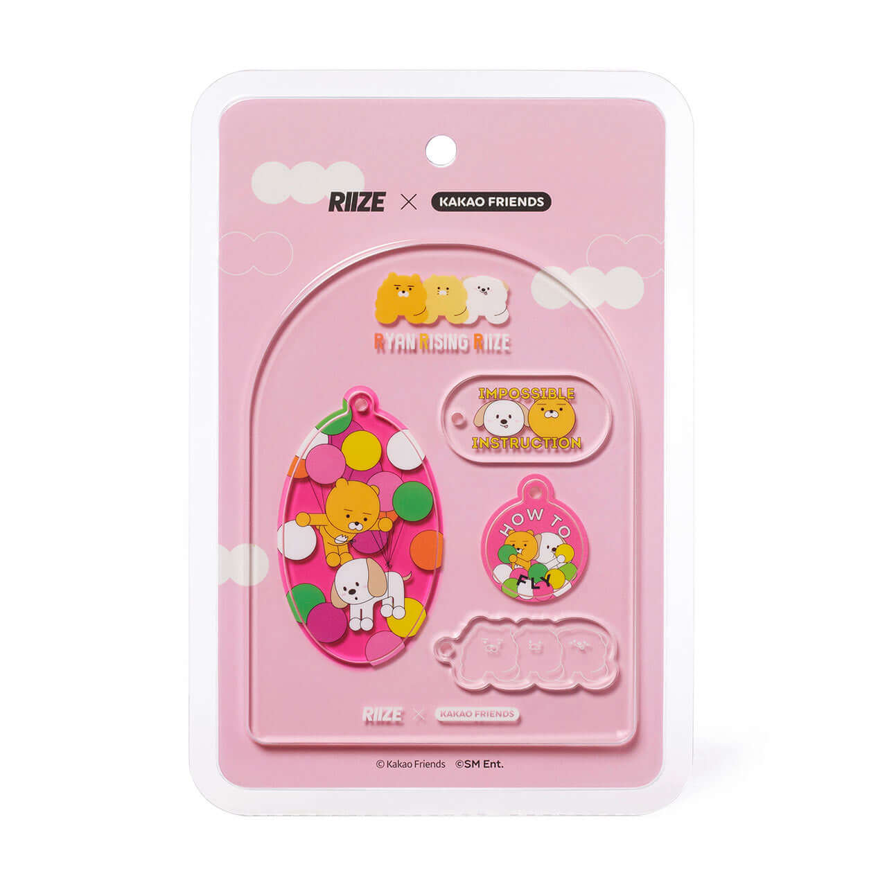 Porte-cles Acrylique Friends - Kakao Friends