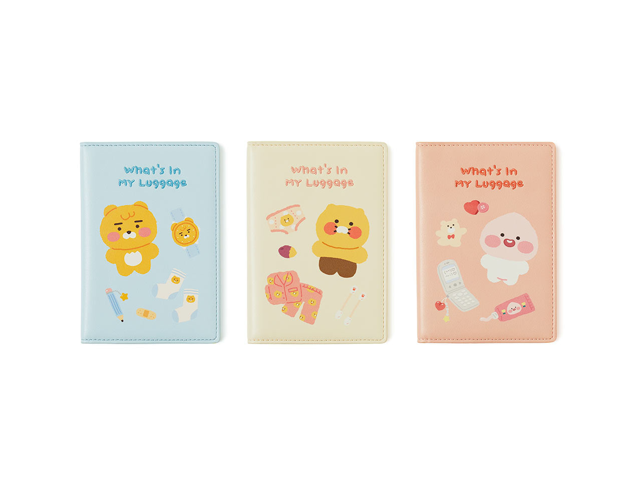 Etui Passeport Petite Apeach - Kakao Friends
