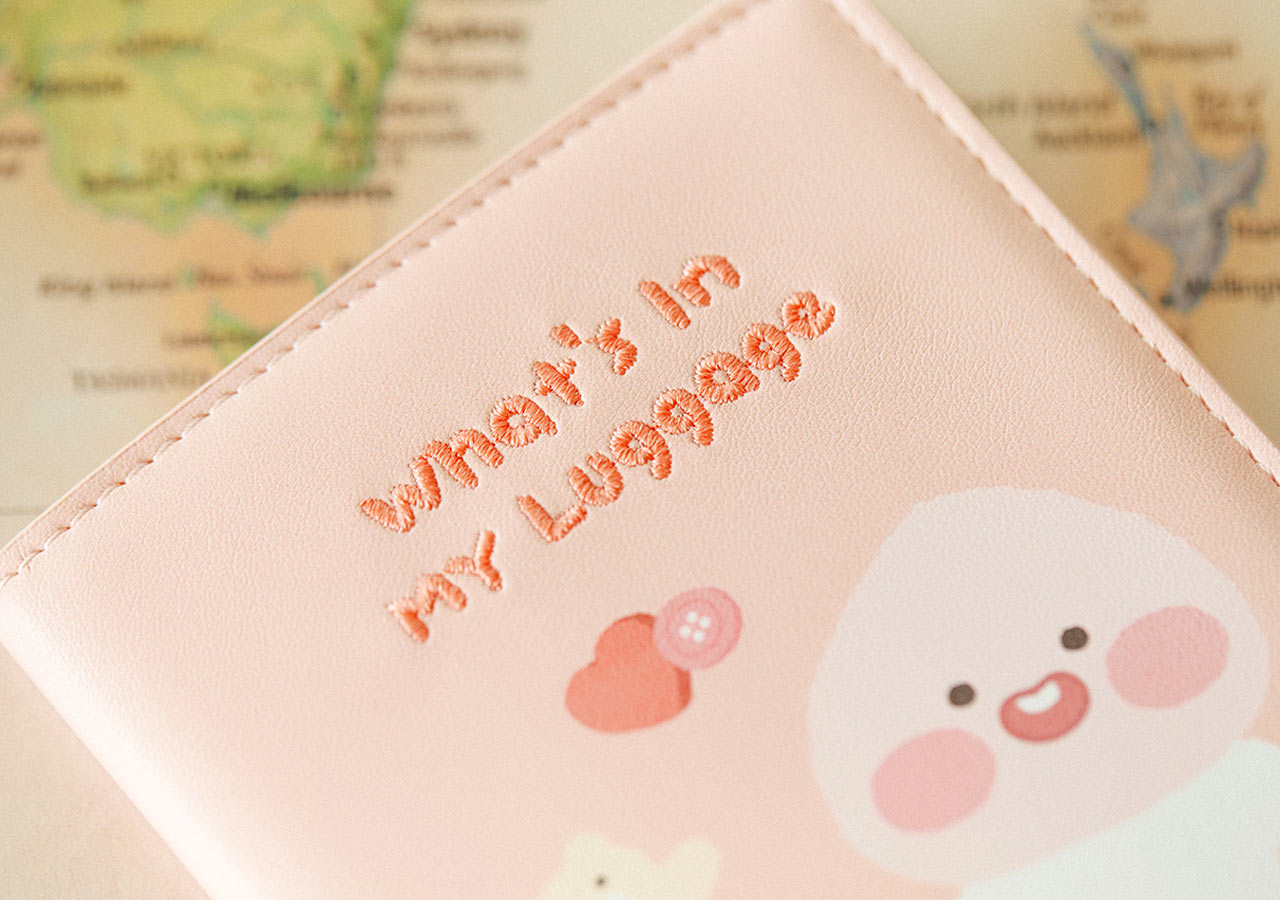 Etui Passeport Petite Apeach - Kakao Friends
