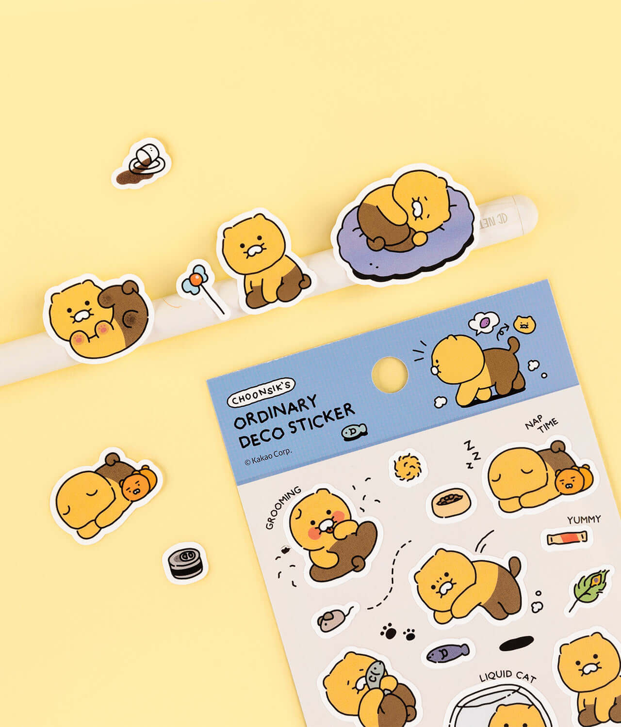 Stickers Deco Chunsik - Kakao Friends