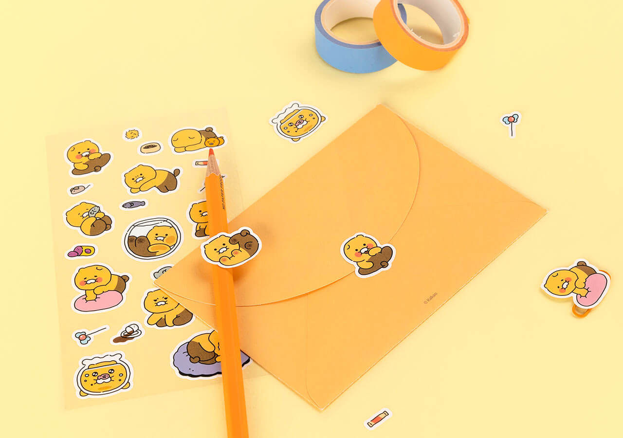 Stickers Deco Chunsik - Kakao Friends