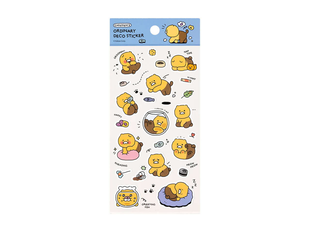 Stickers Deco Chunsik - Kakao Friends