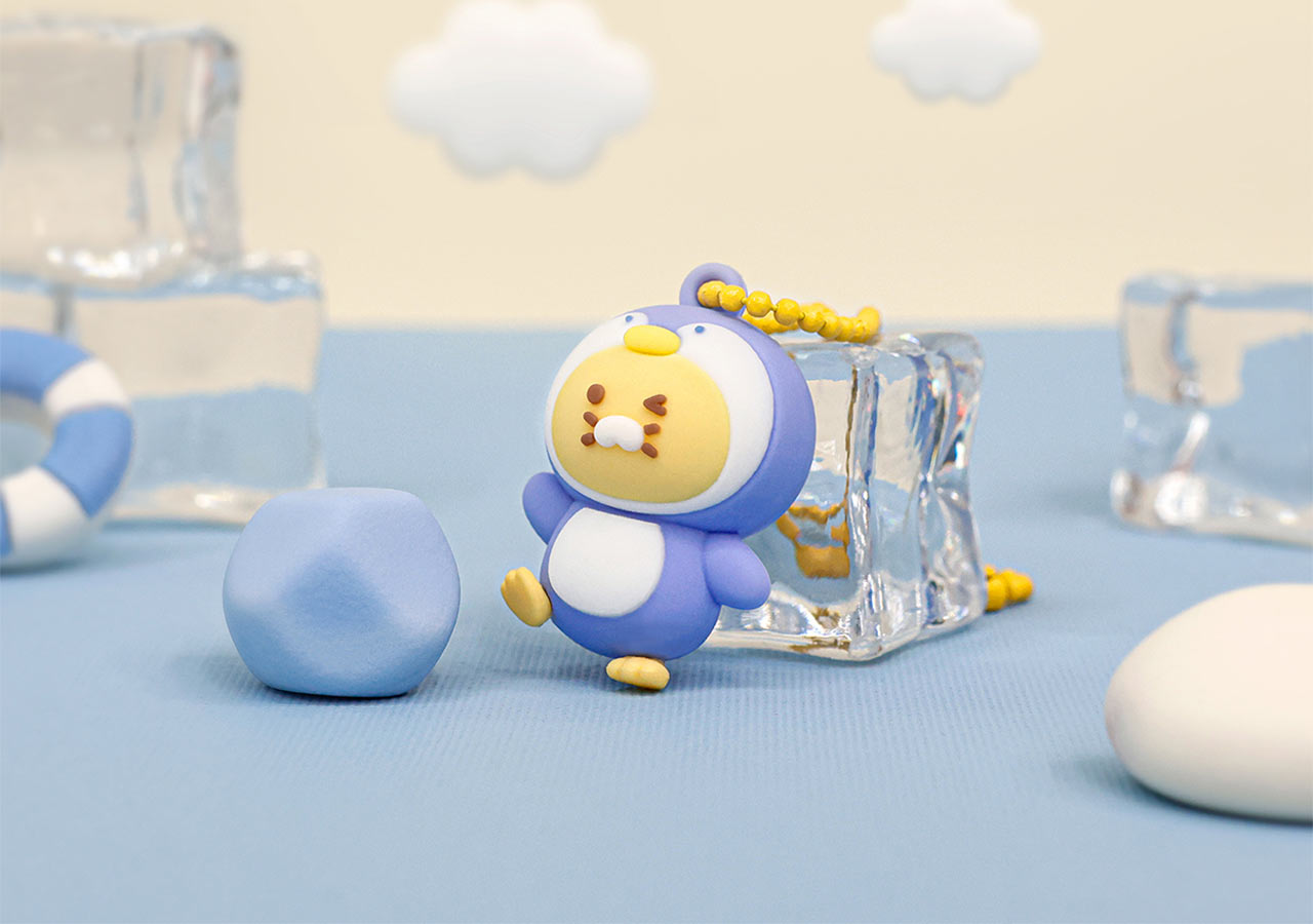 KAKAO FRIENDS - Chunsik Figurine Porte-cles - Detail 2