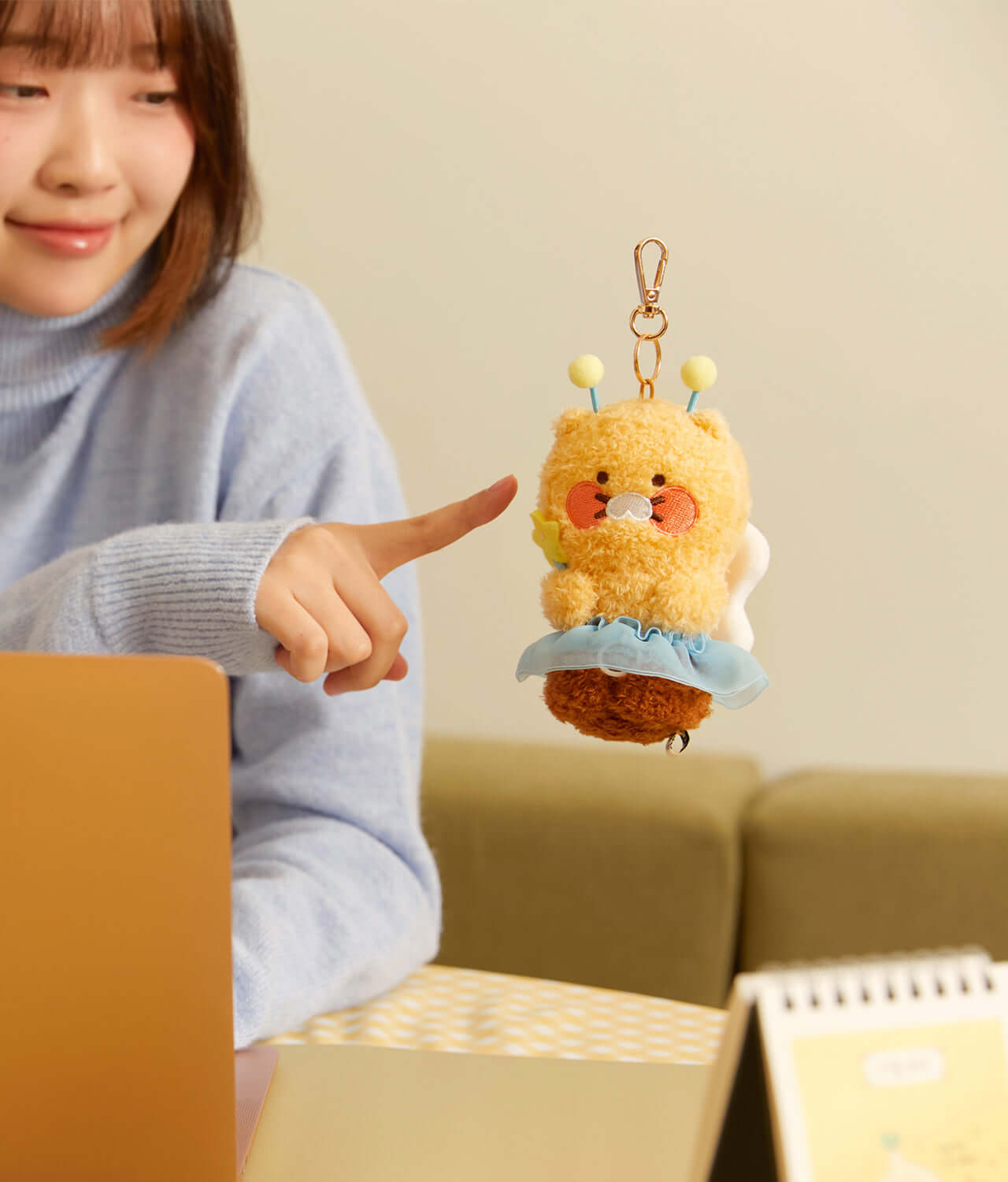 Peluche Porte-cles Chunsik - Kakao Friends