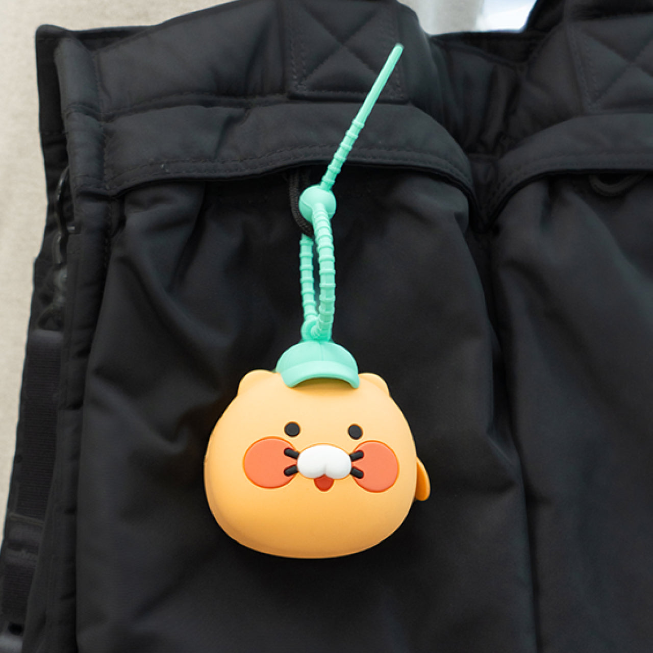 KAKAO FRIENDS - Silicone Pochette Chunsik Chapeau(MINT)