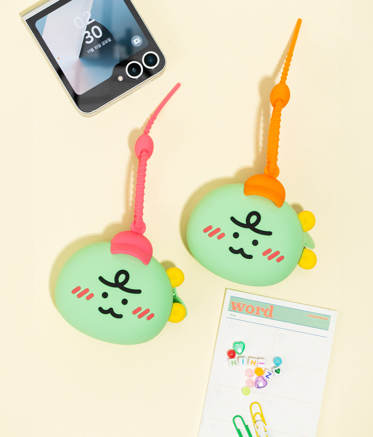 KAKAO FRIENDS - Silicone Pochette Jordy Chapeau(PINK) - Detail 4