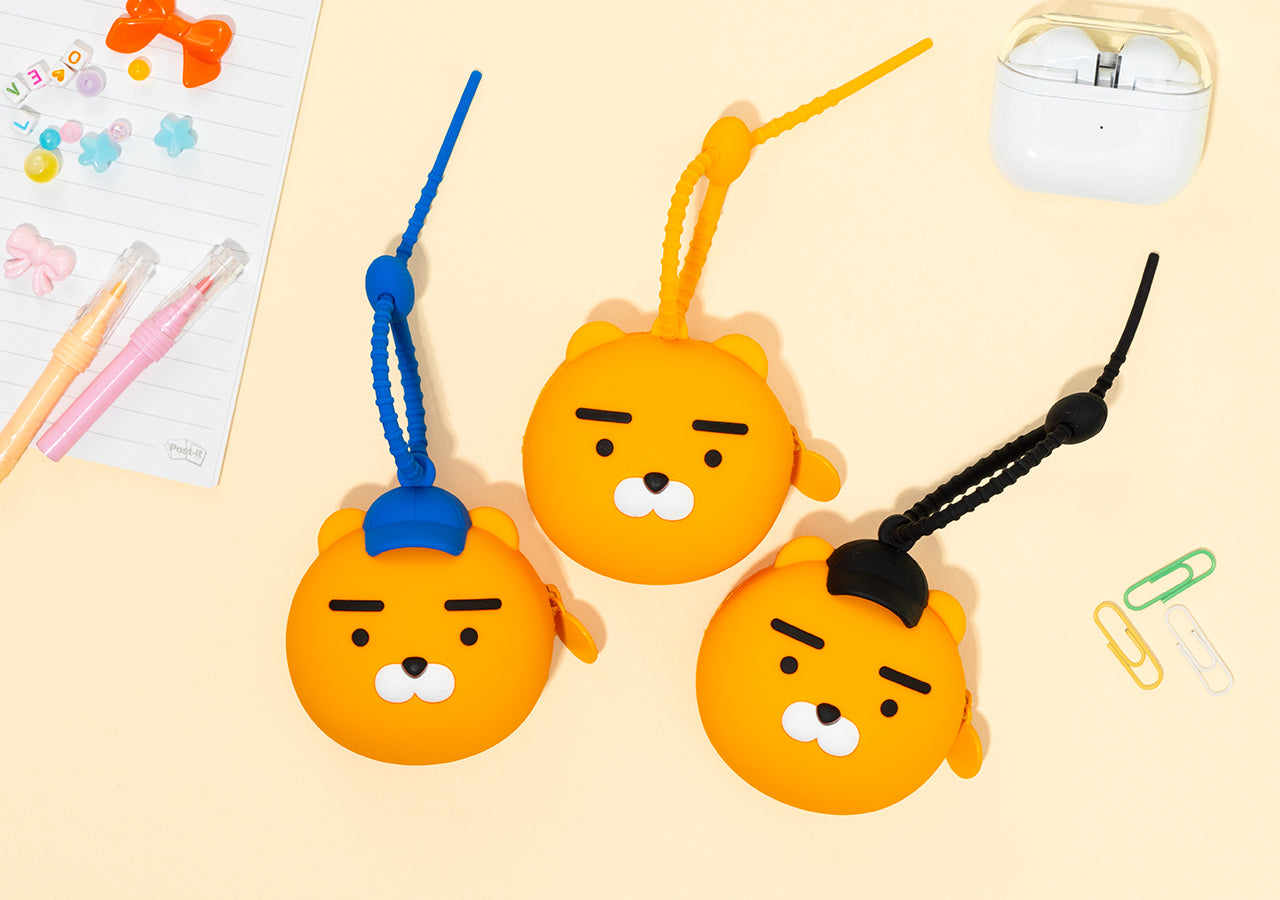 KAKAO FRIENDS - Silicone Pochette Ryan Chapeau(BLACK) - Detail 5